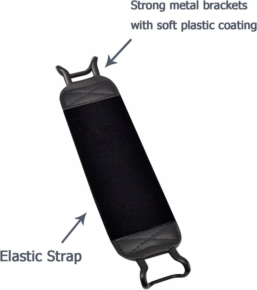 TFY Security Hand Strap Holder for Tablets, iPad, & e-Readers - iPad 10 Black - Image 2 of 4