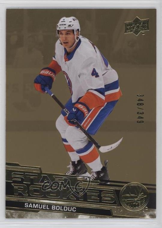 2023-24 Upper Deck Star Rookies Box Set Gold 348/349 Samuel Bolduc #18 0i1b