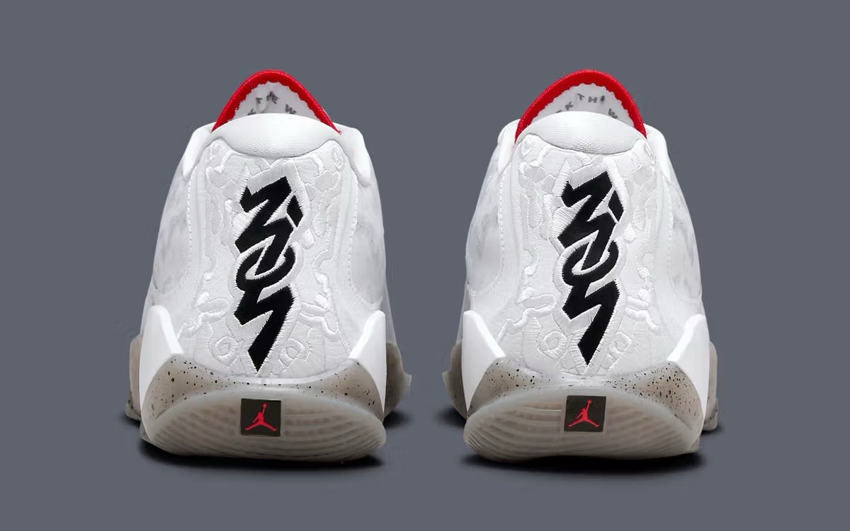 Nike Jordan Zion 3 White-University Red Men’s Size 13 DR0675-106 thumbnail 5