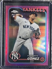 Gomez, Yoendrys - 2024 Topps Chrome - Pink Refractor