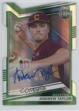 2022 Elite Extra Edition Status Signatures Die-Cut 27/50 Andrew Taylor Auto 7ba