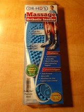 DR-HO’S Massage Orthotic Insoles, Unisex, Brand NEW