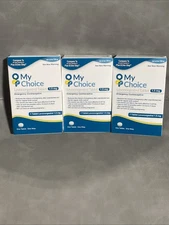 3 x My Choice Emergency Contraceptive (Compare to Plan B One Step) Exp 04/2027