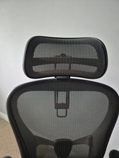 Herman Miller Aeron Remastered Atlas Mesh Headrest - Graphite - GENUINE