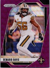 2024 Panini Prizm #207 Demario Davis Purple Wave #/99