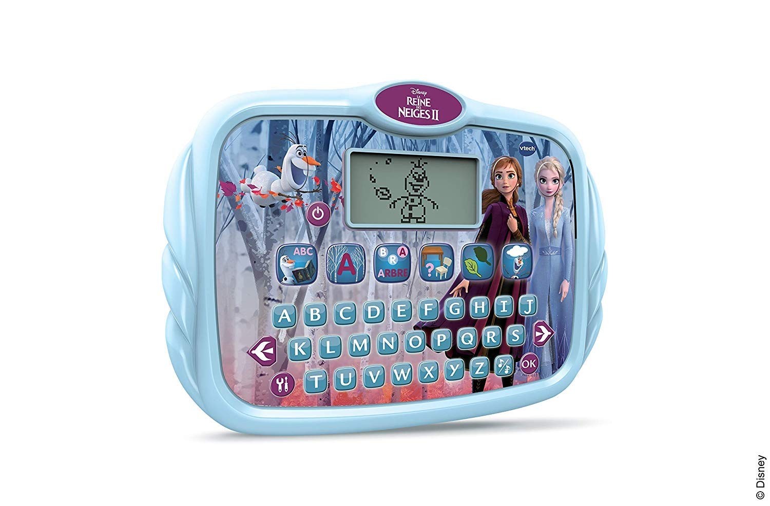 Tablette éducative Reine des Neiges Disney jouet électronique bleu pour enfants