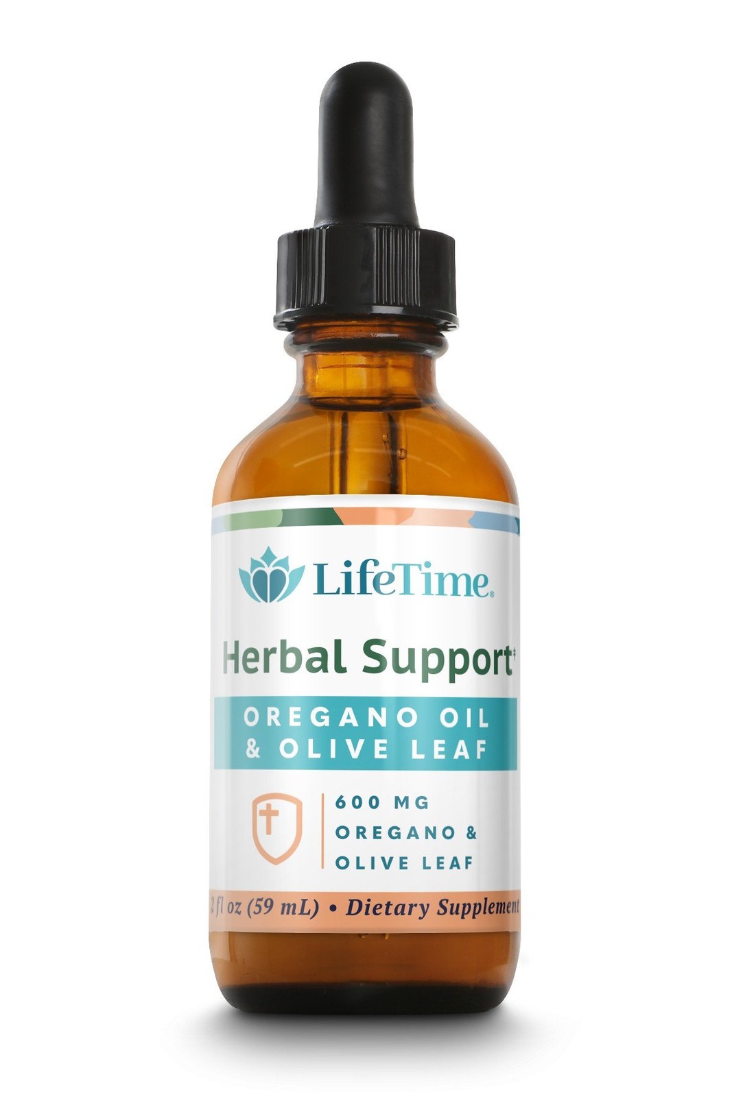 LifeTime Herbal Support Масло орегано и лист оливы 2 унции жидкости 5490₽