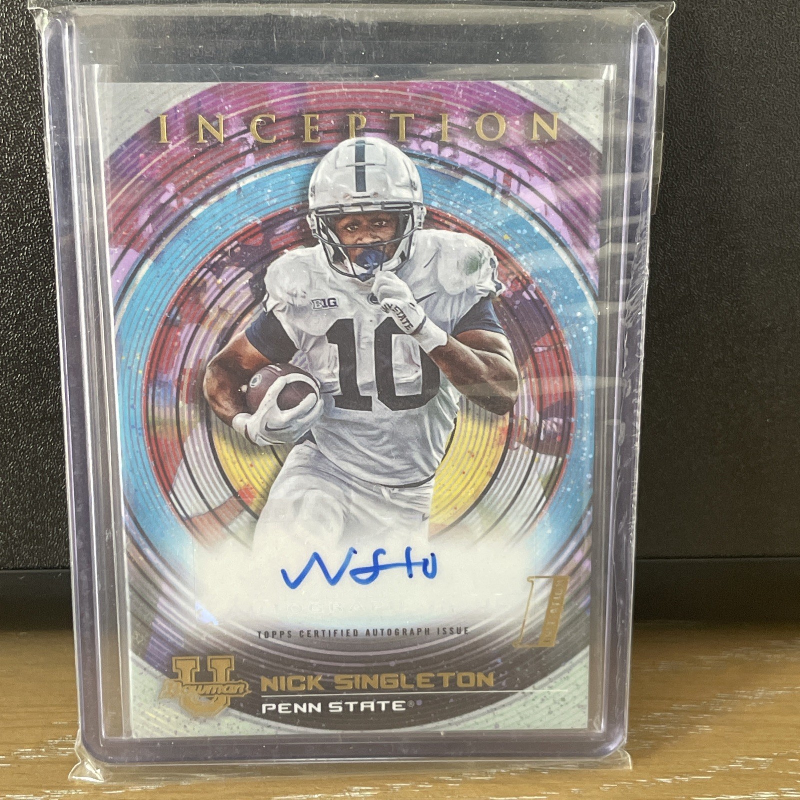 2022-23 Bowman Inception University - Autographs Nick Singleton #BIA-NSN (RC)