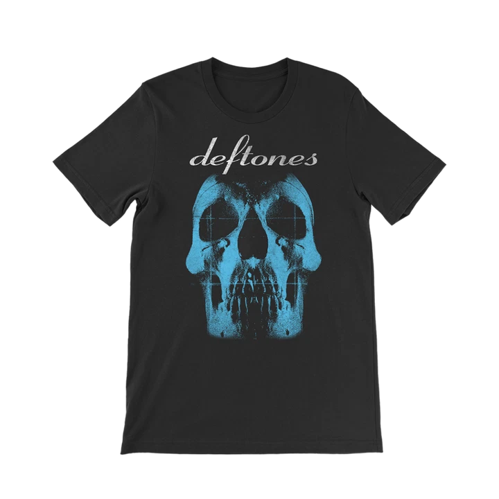 Deftone Blue Skull Unisex T-Shirt