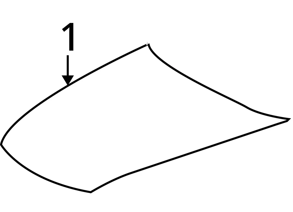 (LOCAL PICKUP ONLY) Hood Fits 07-12 LEXUS LS460 850542 Foto 4 de 4