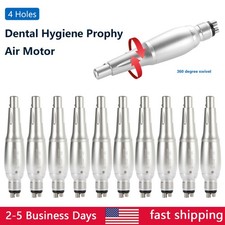 Dental Hygiene Prophy Handpiece Air Motor 4Holes 4:1 Nose Cone 360 Swivel/Angles