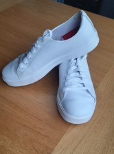 Shoes For Crews White Unisex Size UK6 Low Rider Slip/oil Resistant Trainer Shoes