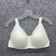 Torrid Curve Bra 40D White Back Smoothing Wire Free Lined Padded 12978568