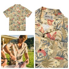 Howler Bros Shirt Mens M Medium Monoloha Ottine Scene Floral Hawaiian 2025 NWOT