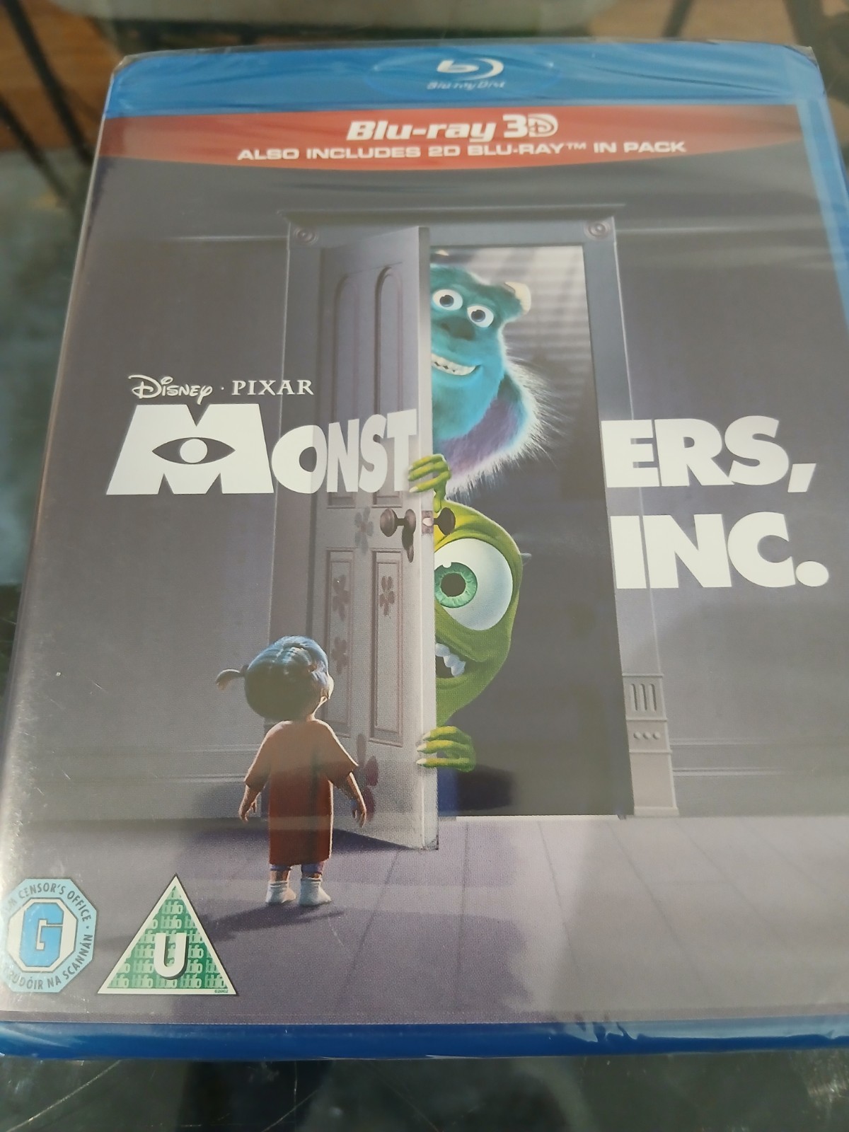 Monsters Inc 3D Blu-ray Disney Pixar 2D Blu-ray UK RELEASE New Sealed