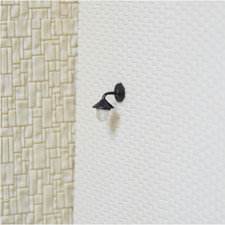 12 x OO / HO scale street bracket light model wall lamp posts LED building R20B