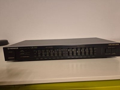 PIONEER GR-333 HIFI STEREO 2 x 7 BAND GRAPHIC EQUALIZER ZUSTAND SEHR GUT