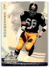 1994 Ted Williams Roger Staubach's NFL L.C. Greenwood Pittsburgh Steelers #51