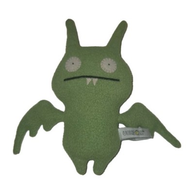 Ugly Doll Poe 7 inch Dragon  2007 Pretty Ugly LLC Green Plush RARE UGLYDOLL 