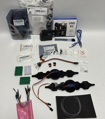 ELEGOO UNO R3 Controller Board Lot Breadboards Servo Wristbands LEDs Resistors