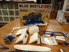 VINTAGE 1966 MONOGRAM BLUE BEETLE 1929 FORD SURF TRUCK 1966 Issue