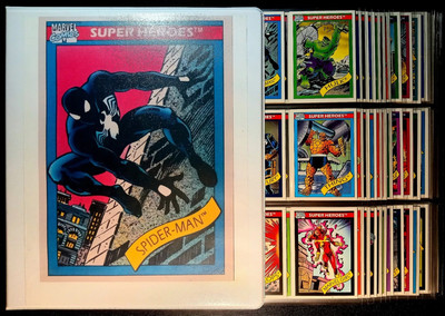 1990 Marvel Universe Complete Base Set (162 Cards) NM/MINT  +4 1992 X-Men Holos
