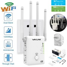 AC1200 WiFi Range Extender Router Wireless Repeater Amplifier Signal Booster NEW