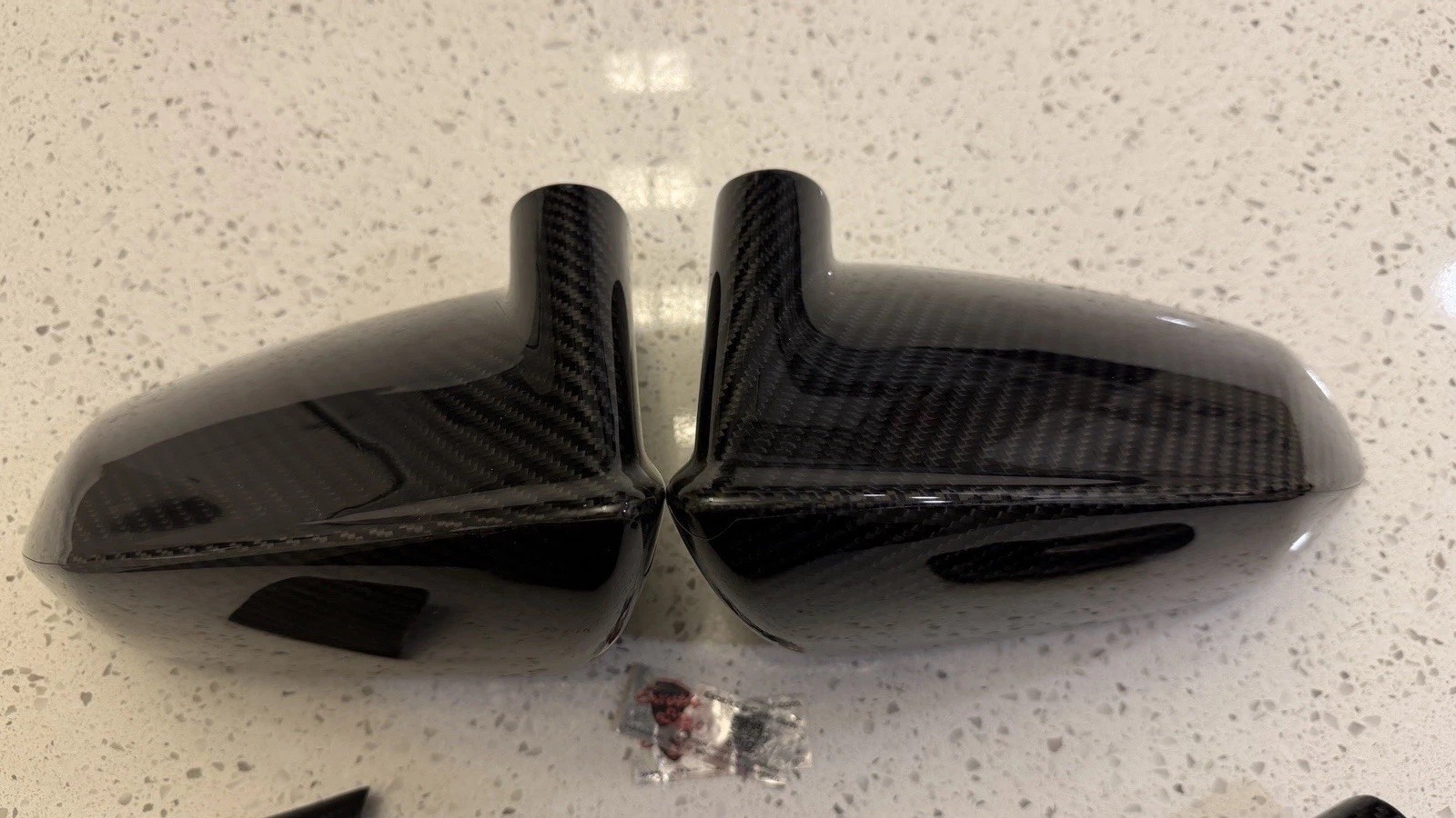 Great Condition, Carbon Fiber Side Mirror Housings For Lamborghini Gallardo LP
