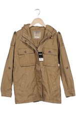 DreiMaster Jacke Damen Anorak Jacket Kurzmantel Gr. M Baumwolle Braun #bgblohk