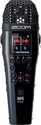 Zoom M4 MicTrak with 32-Bit Float, 4-Tracks, 2 XLR/TRS inputs, X/Y Mic...