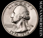 1976-S Silver Washington Quarter - Choice Gem Brilliant Unc  Lustrous  #L2765