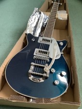 Gretsch G5232T Electromatic Double Jet FT Bigsby Sapphire Blue with Original Box