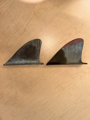 Set of Two Tracking Fins. 1982-1990  Ski Nautique  2001 