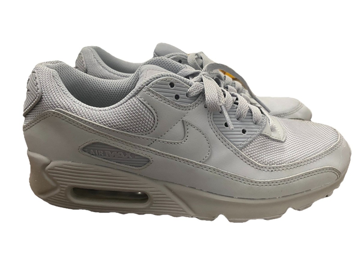Nike Air Max 90 Men's Triple Gray Sneakers Size