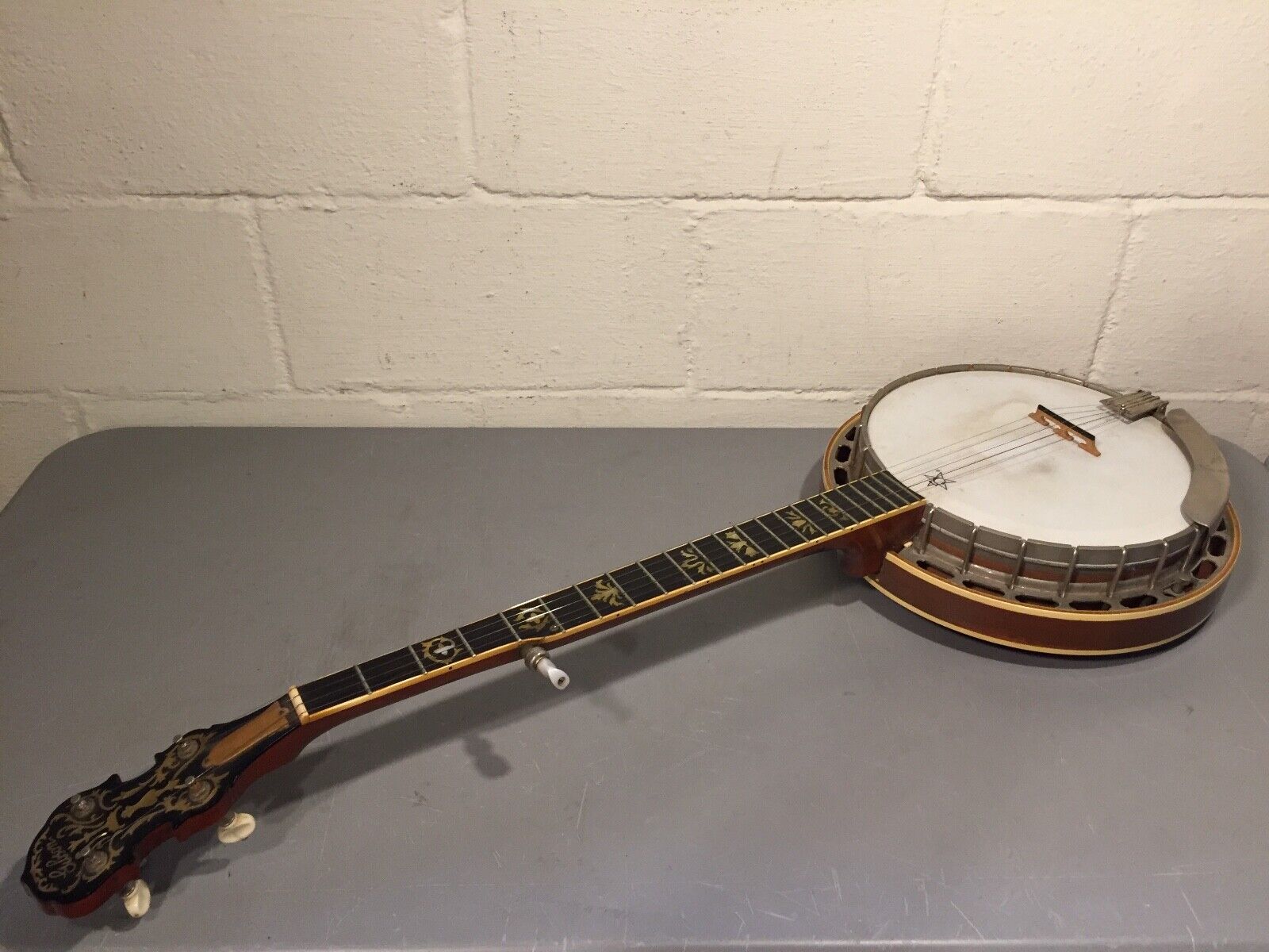 Five-String Banjo w/ Hard Case. Very High Quality. 