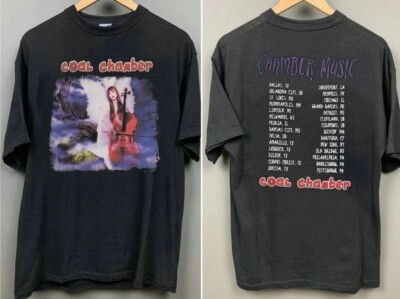 Coal Chamber Shirt, Coal Chamber Tour2 Side Black T-shirt Unisex S