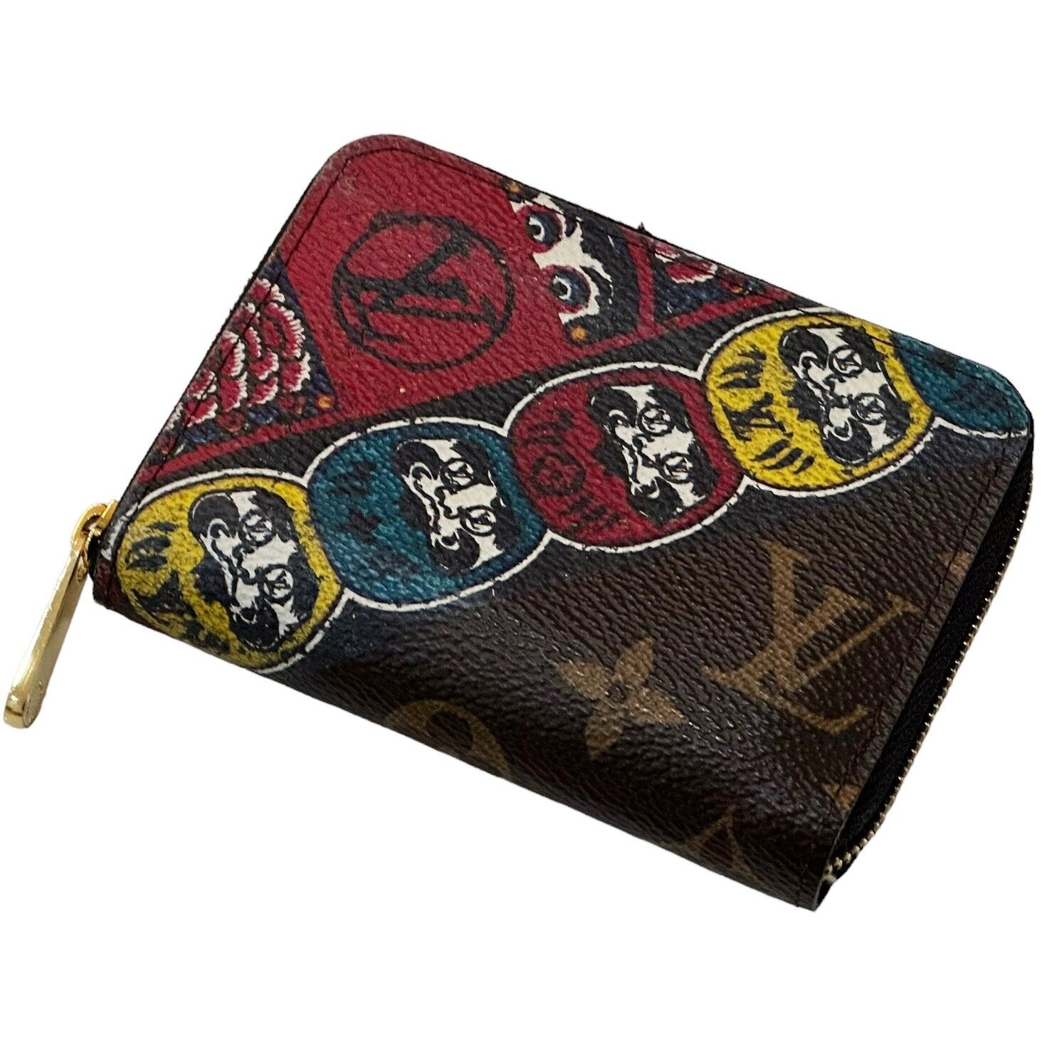 Louis Vuitton] Louis Vuitton Zippi Wallet M60017 Monogram Canvas tea –  KYOTO NISHIKINO