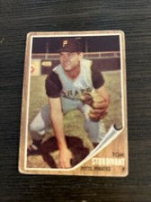 1962 Topps Baseball Card #179 Tom Sturdivant Pittsburgh Pirates Vg Free Shipping