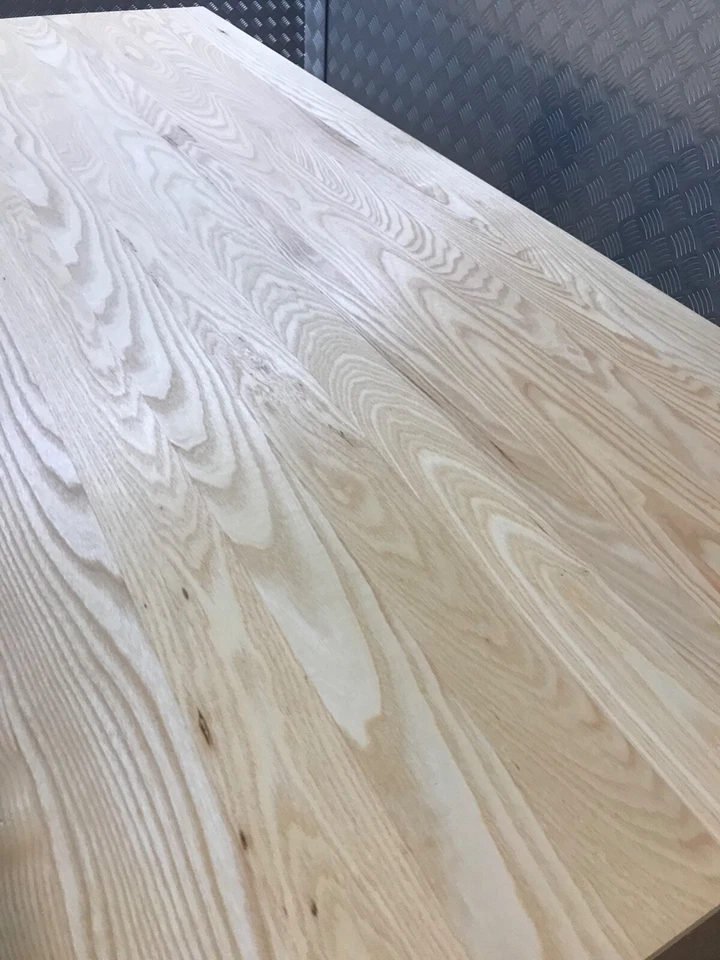 Tabletops ASH Solidwood Oiled ready to use 25 mm thick - custom sizes available - Image 4 of 4