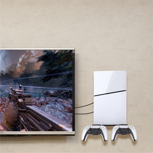 Für Ps5 Slim Konsole Wandhalterung Playstation 5 Aufbewahrungsständer - Afbeelding 6 van 6