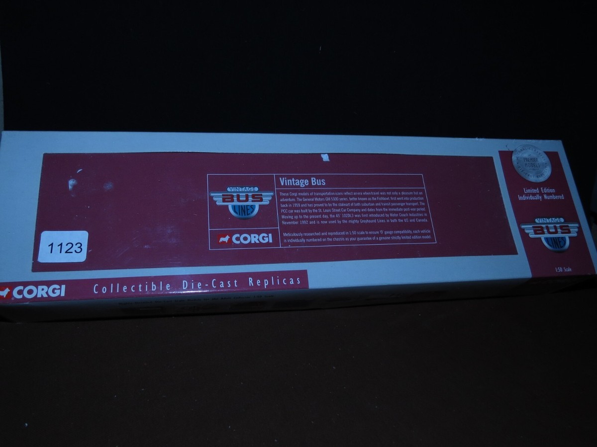 CORGI PCC CAR CAPITAL TRANSIT LIMITED EDITION INDIVIDUAL NUMBERED  display picture 1