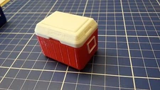 1:10 Scale Model Small Red Cooler for RC Crawler Garage Accessories axial rc4wd