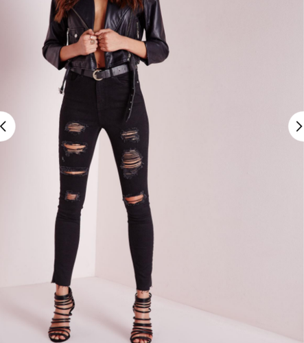 Extreme Rip Skinny Jeans £30 UK 