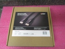 Lindy 10m Fibre Fiber Optic Hybrid HDMI 8K60 No 38510 Cable - New
