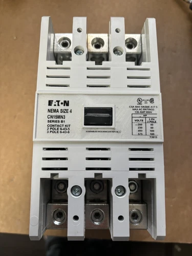 EATON CN15MN3T 24 Volts Coil 135A NEW