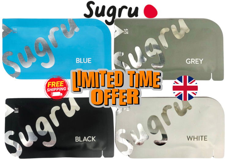 Sugru Mouldable Glue - Family-Safe | Skin-Friendly Formula - Red, Yellow &  Blue (3-pack)