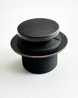 Watco Foot Actuated Bathtub Stopper With Coarse Thread In Oil Rubbed Bronze