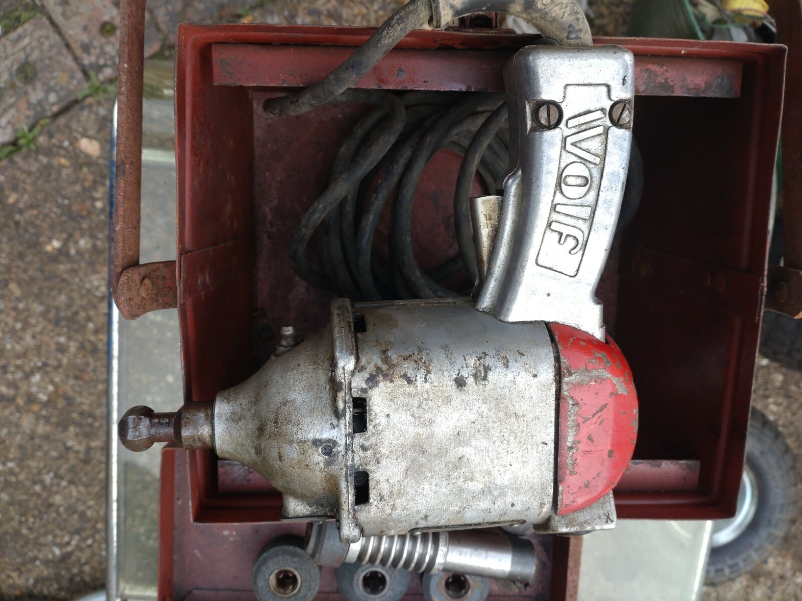 Vintage Wolf Valve Seat Grinder Working With Tools And Original Box eBay