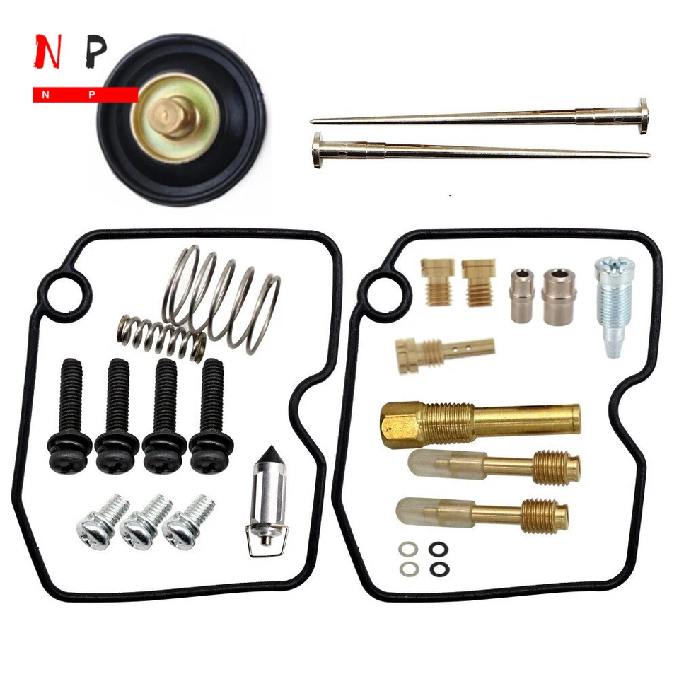 Carburetor Repair Rebuild Kit For Kawasaki Vulcan 1500 VN1500D Classic VN1500A - Image 2 of 4