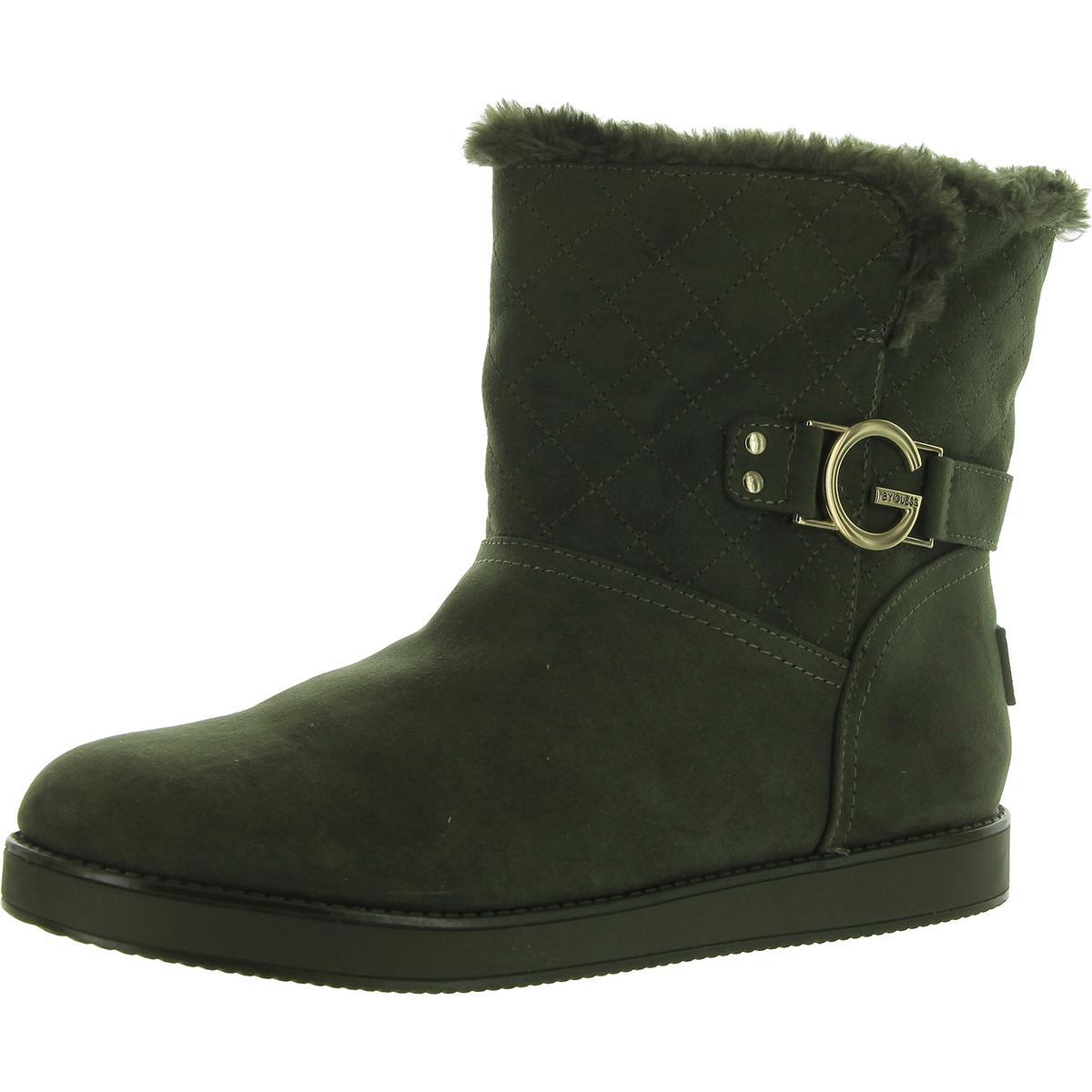 Женские зимние ботинки G by Guess GGALESSA Green 10 Medium (B,M) BHFO 3365